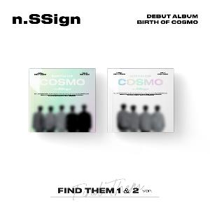 n.SSign - DEBUT ALBUM [BIRTH OF COSMO] (FIND THEM ver.) (ランダムバージョン) -  jp.ktown4u.com