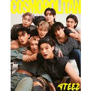 jp.ktown4u.com : COSMOPOLITAN 2023.08 A TYPE (Cover : ATEEZ