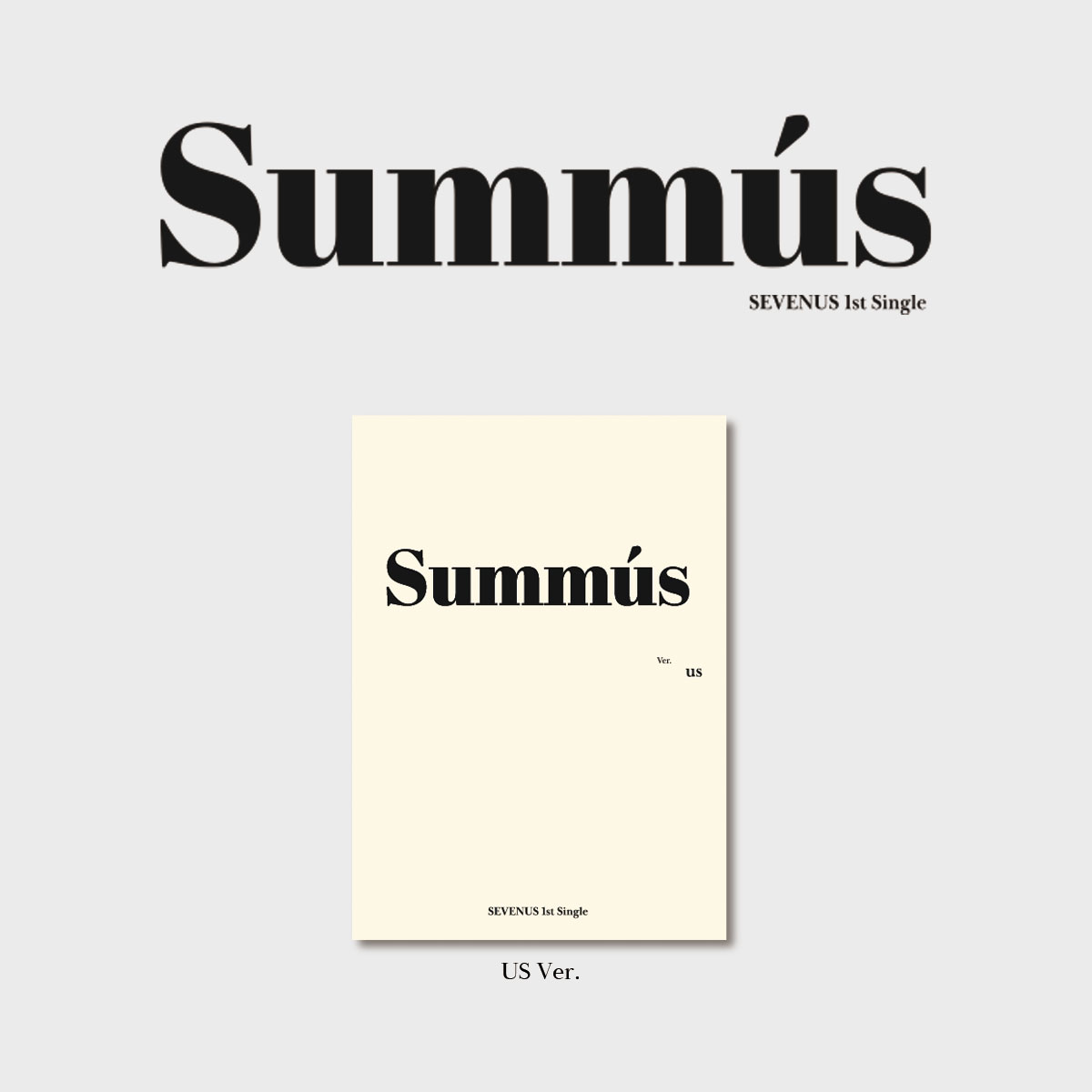 ☆非売品◇SEVENUS◇SUMMUS Us Ver.◇サインCD◇ヒジェ イレ-