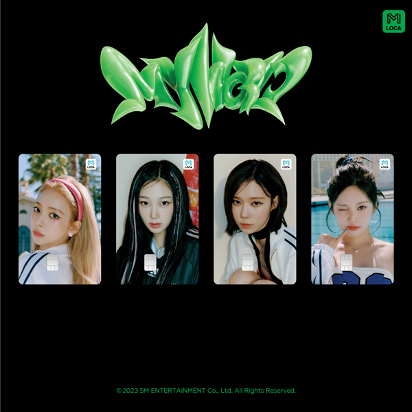 タレントカード aespa jp.ktown4u.com : aespa - LOCAMOBILITY CARD [GISELLE]_myworld