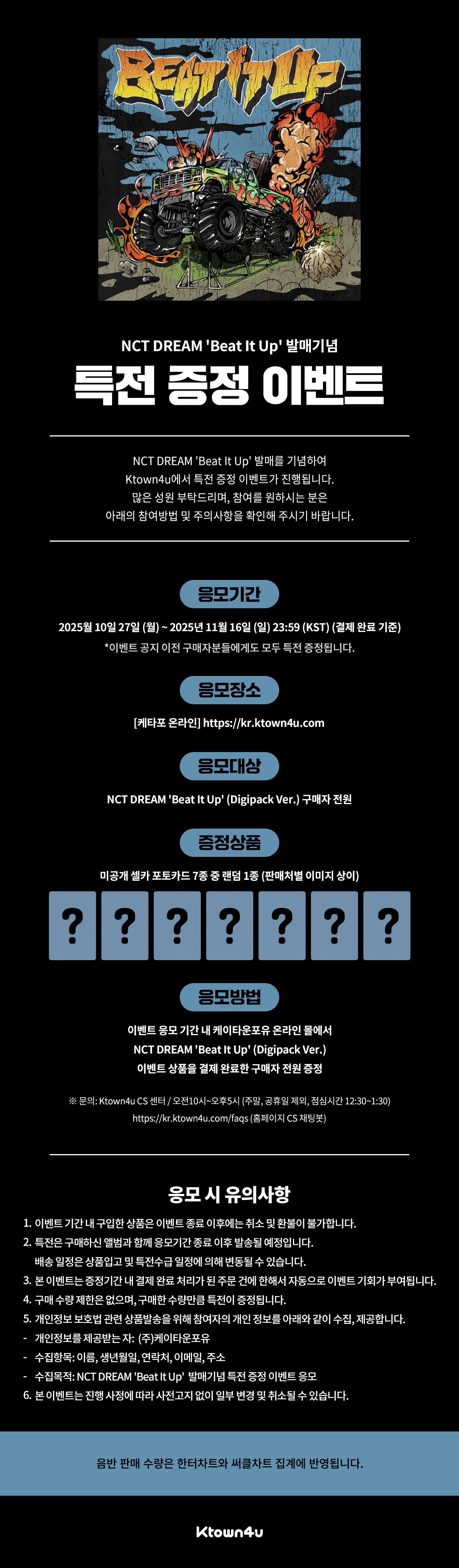 NCT DREAM BTTF ktown4u ヨントン トレカ 7枚セット