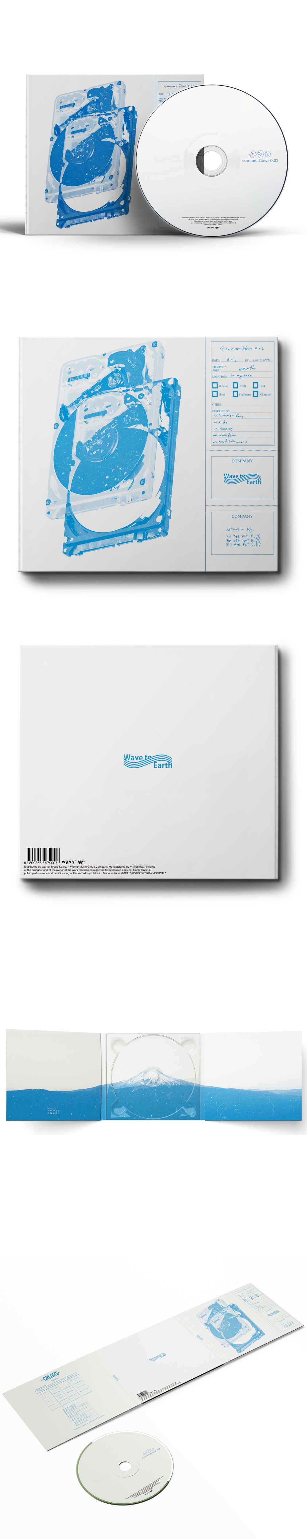 wave to earth - [summer flows 0.02] (Reissue) | Ktown4u