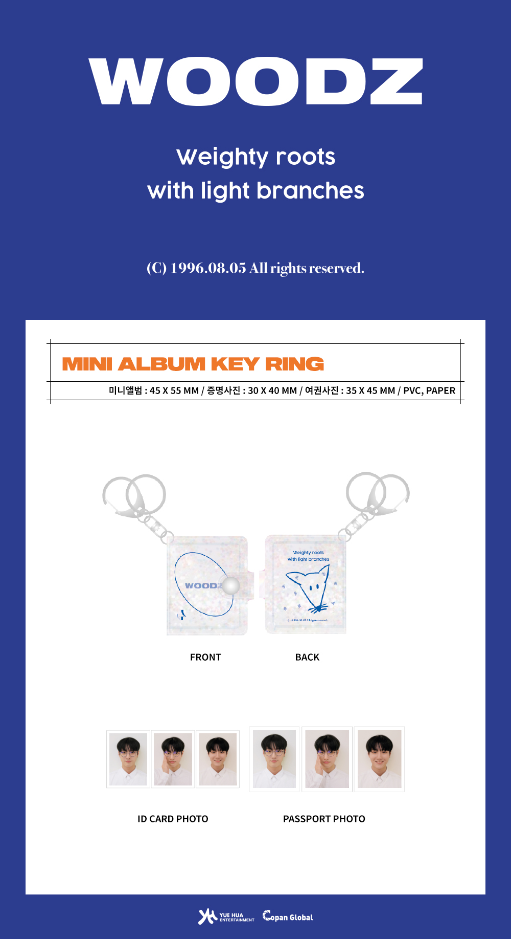 jp.ktown4u.com : WOODZ - MINI ALBUM KEY RING [25TH BIRTHDAY