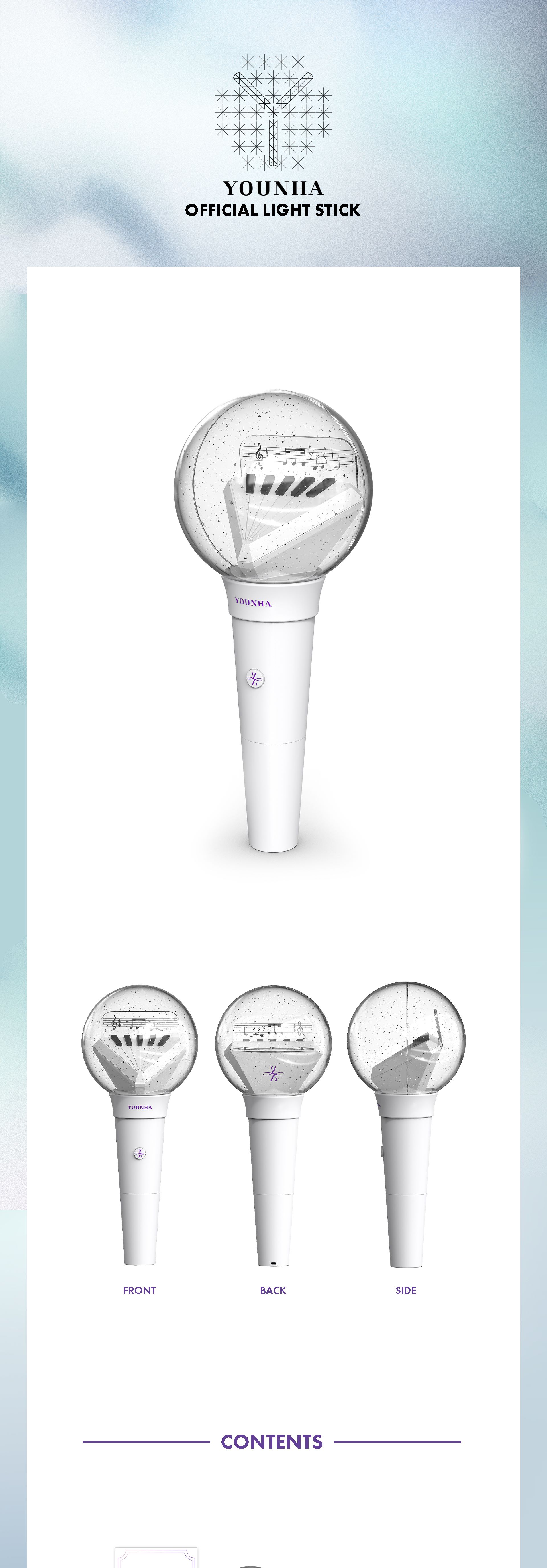 jp.ktown4u.com : YOUNHA - OFFICIAL LIGHT STICK