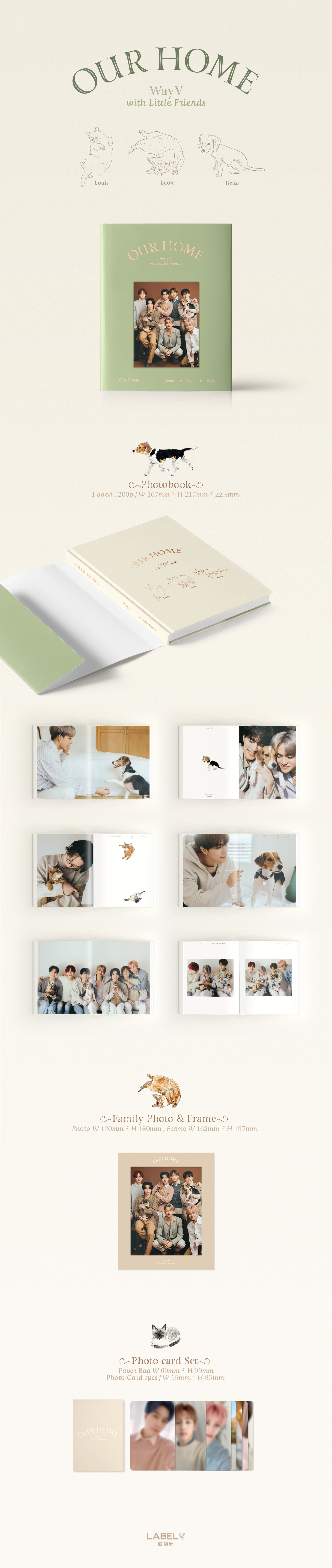 jp.ktown4u.com : WayV - WayV フォトブック [Our Home : WayV