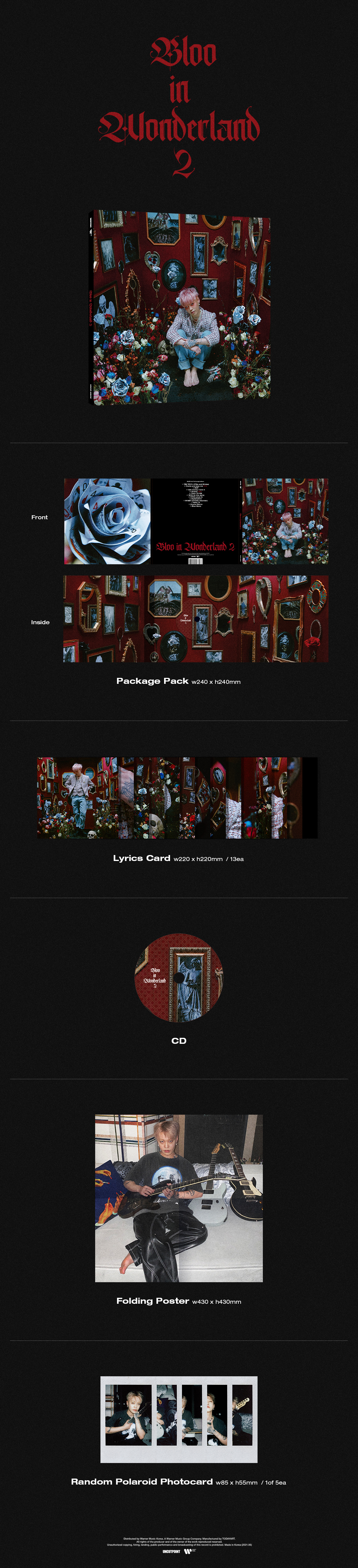 jp.ktown4u.com : BLOO - アルバム1集 [BLOO IN WONDERLAND 2]