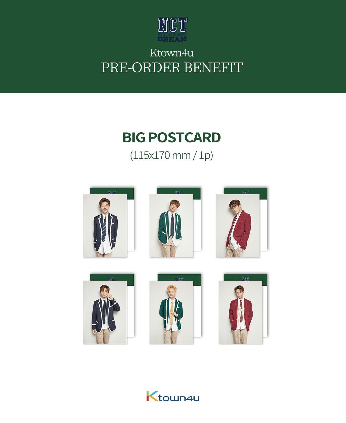 jp.ktown4u.com : NCT DREAM - 2019 NCT DREAM Back to School Kit 