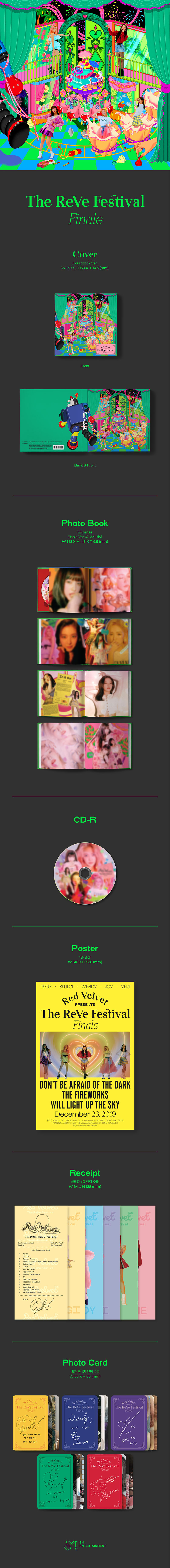 The ReVe Festival Finale Scrapbook 新品未開封 Red Velvet - 'The ReVe Festival' Finale – K Stars