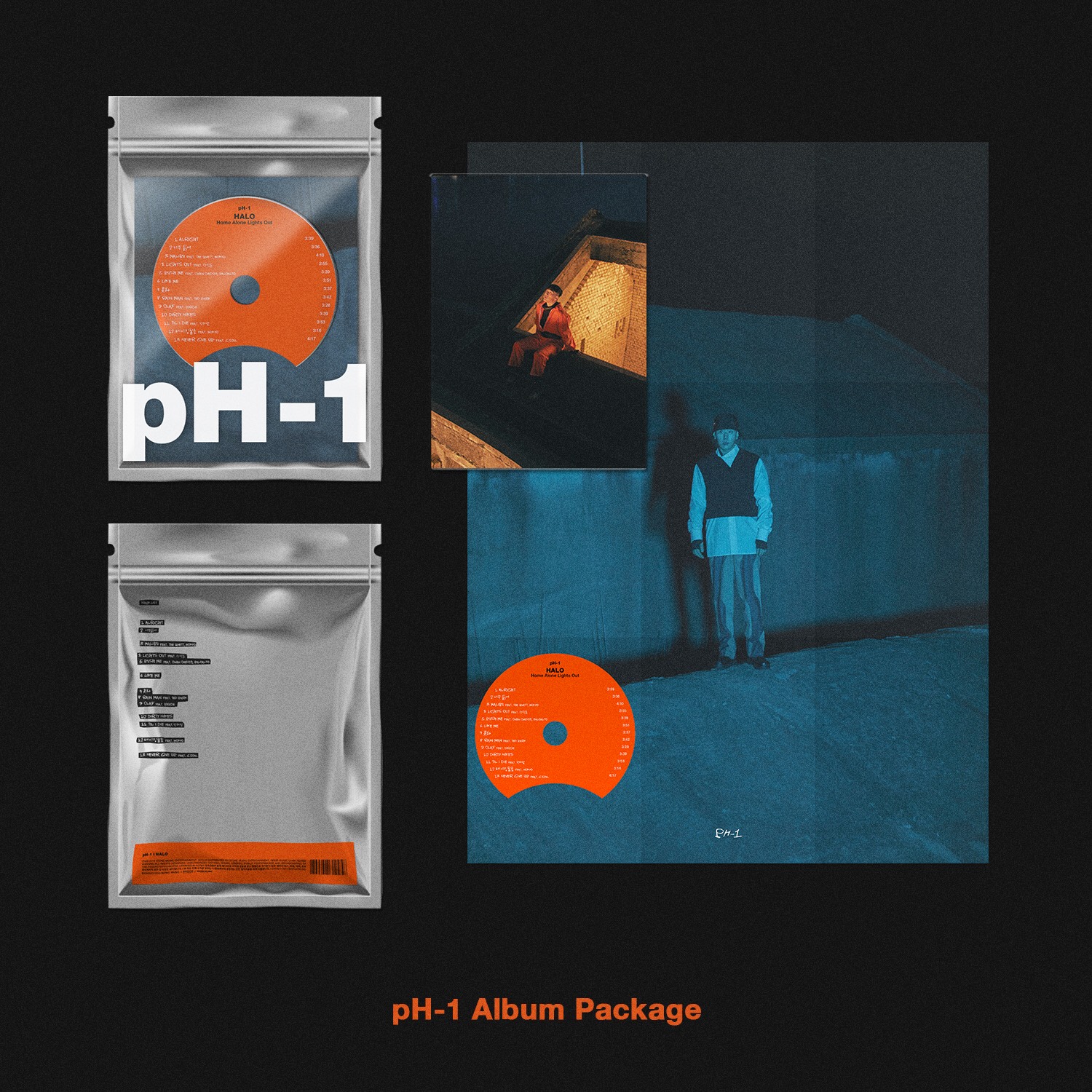 jp.ktown4u.com : pH-1 - 正規アルバム 1集 [HALO]